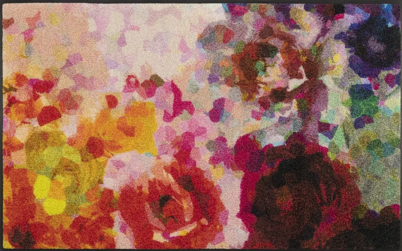 wash+dry Colour Blast Doormat 75 x 120 cm Washable Inside and Outside