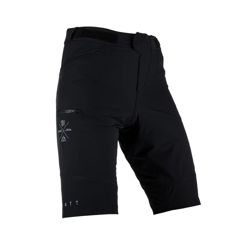 Leatt MTB Shorts Trail 2.0 Comfortable and Resistant Black
