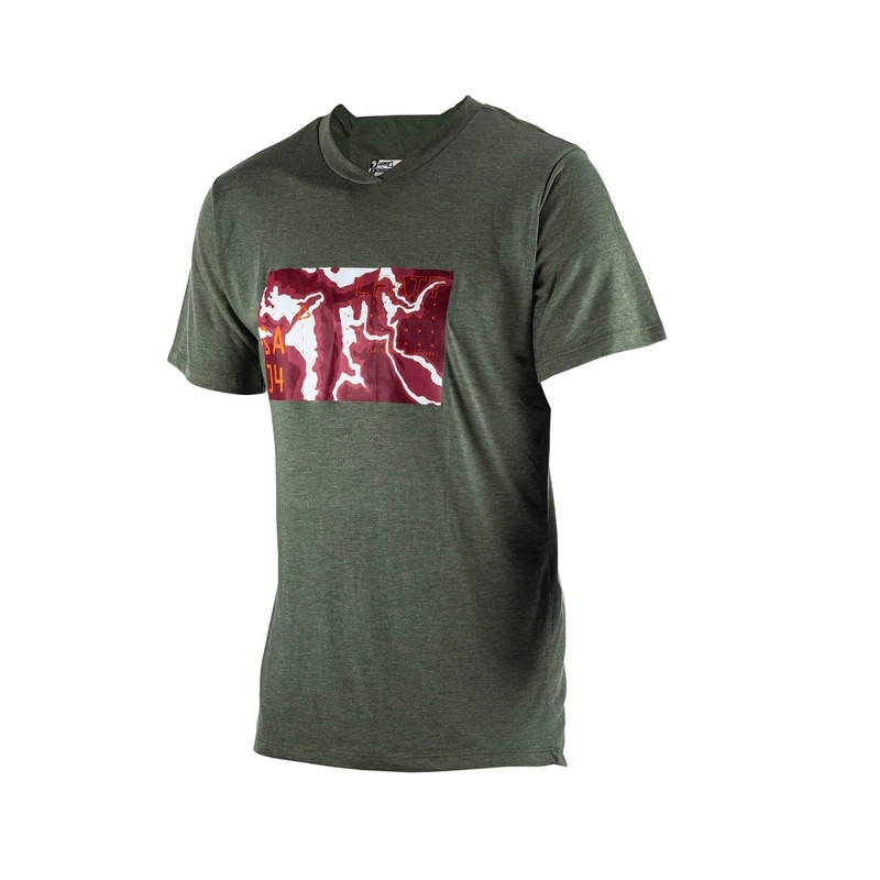 Leatt MTB Allmtn 2.0 Technical Sports Shirt, Pine, XXL Man, Pine, XXL