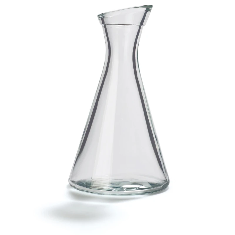 Stölzle Oberglas Glass Carafe Pisa/Set of 12 Small Carafe 0.3 L with Slant Neck/High-Quality Carafe Glass Suitable as a Water Carafe for Lemonade, Wine Carafe