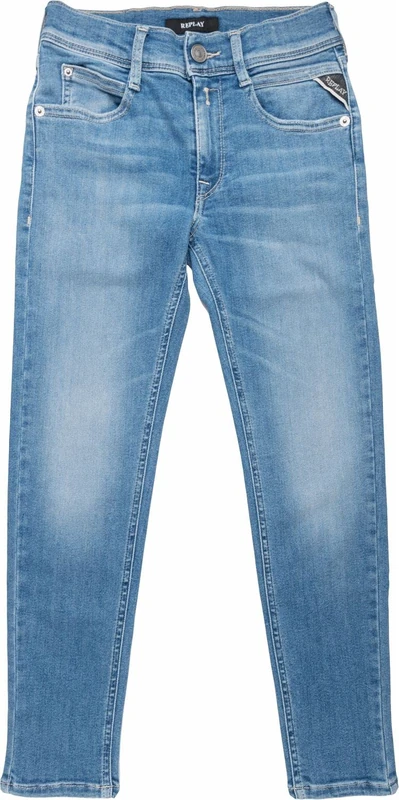 Replay Boys Jeans Pants Kyele, Light Blue 010 (Blue), 4 Years