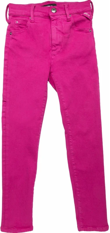 REPLAY Girl's SG9377 Hyperflex Colour Xlite Jeans, 306 WILD BERRY, 16A