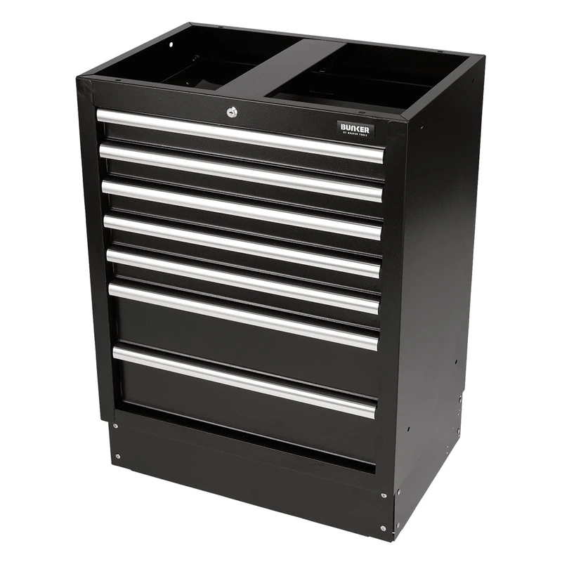 BUNKER 31706 Modular Floor Cabinet, 7 Drawer, 680mm