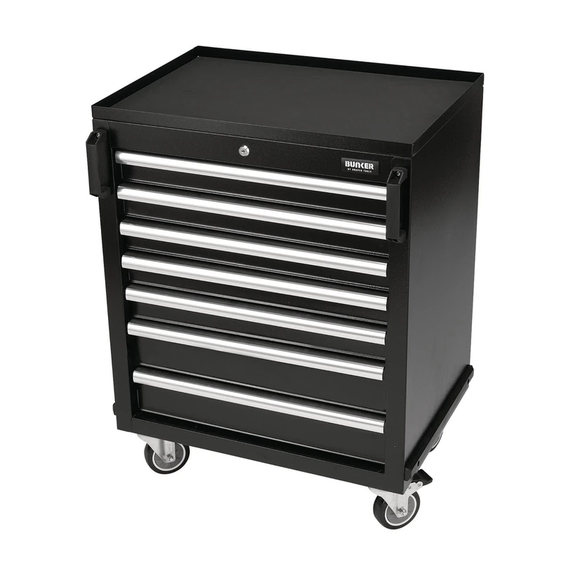 BUNKER 29779 Modular Mobile Cabinet, 7 Drawer, 646mm
