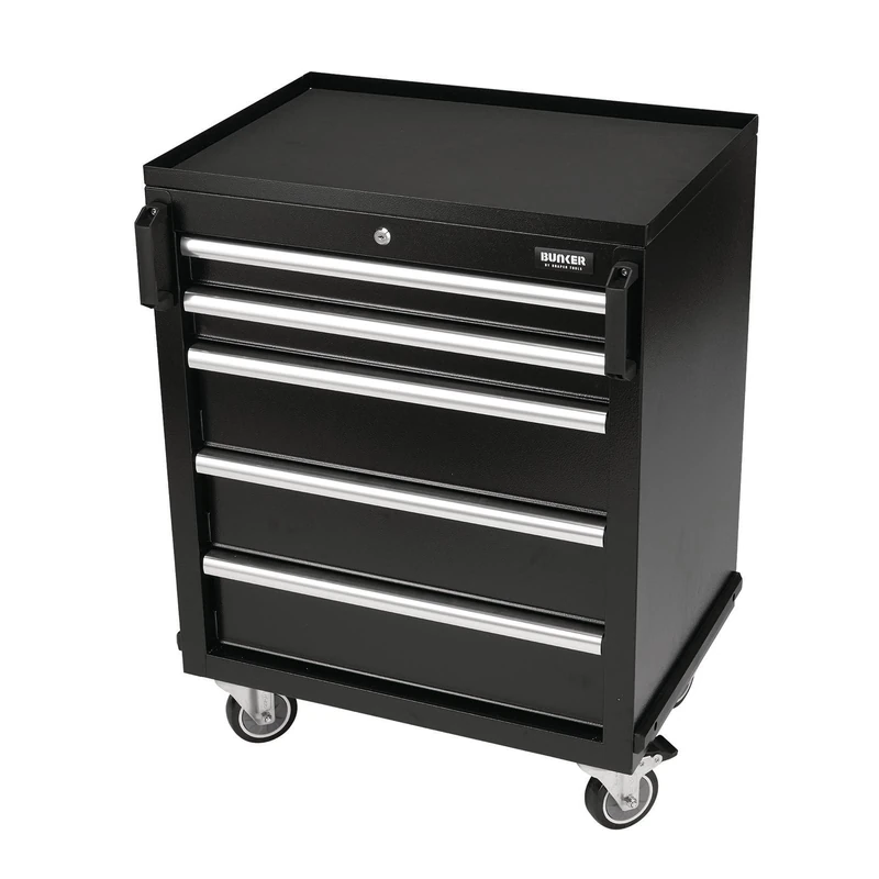 BUNKER 29792 Modular Mobile Cabinet, 5 Drawer, 646mm