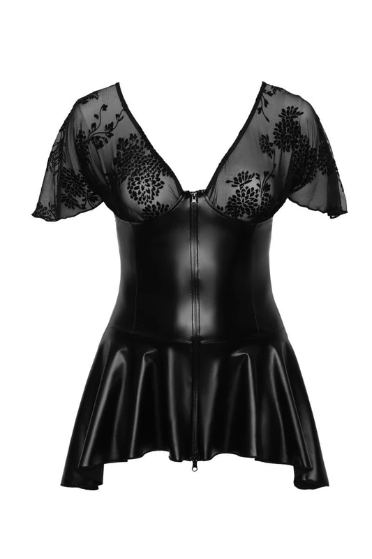 Noir Dress-27182191081 Schwarz 4XL