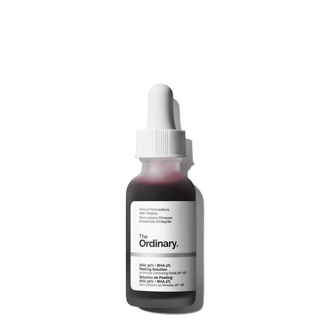 The Ordinary AHA 30% + BHA 2% Peeling Solution, Advanced Exfoliating Peel for Brighter Skin, 30ml