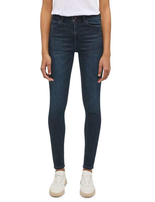MUSTANG Georgia Super Skinny Women's Jeans Trousers, Dark Blue 882, 29W x 30L