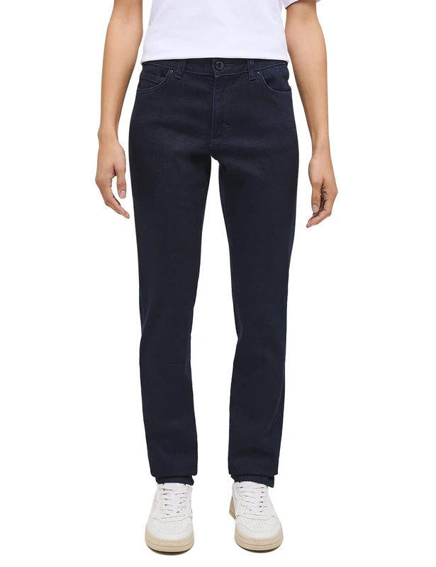 Mustang Women's Style Crosby Relaxed Slim Jeans, Dark Blue 940, 27W x 32L