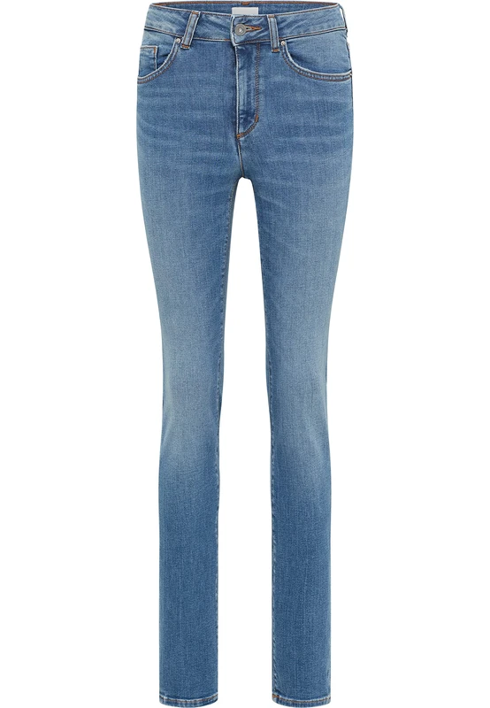 MUSTANG Women's Style Shelby Slim Jeans, Denim Blue, 32W x 30L