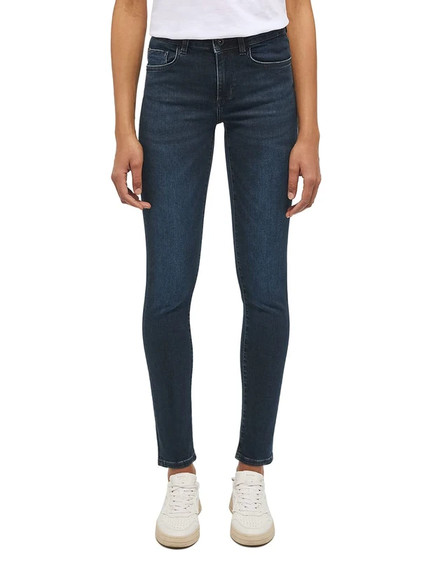 MUSTANG Shelby Women's Slim Jeans Trousers, Dark Blue 882, 29W x 36L
