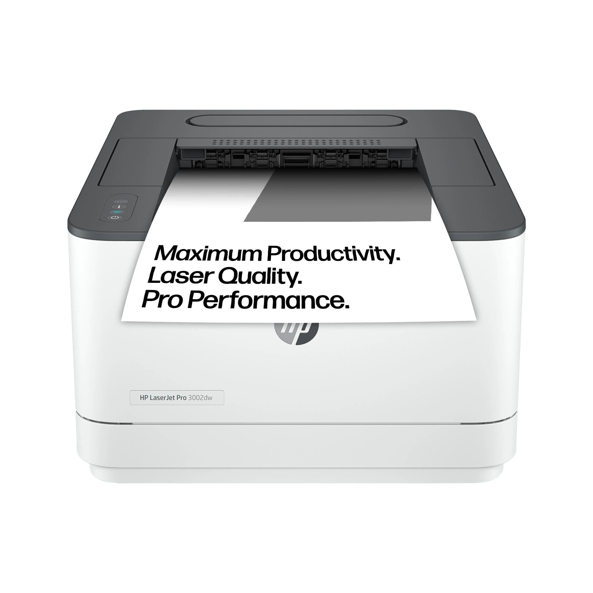 HP LaserJet 3002dw Wireless Black & White Printer | 1 Year Limited Warranty | 2-Sided Printing Wolf Pro security | Best for small workteams of up to 7 users