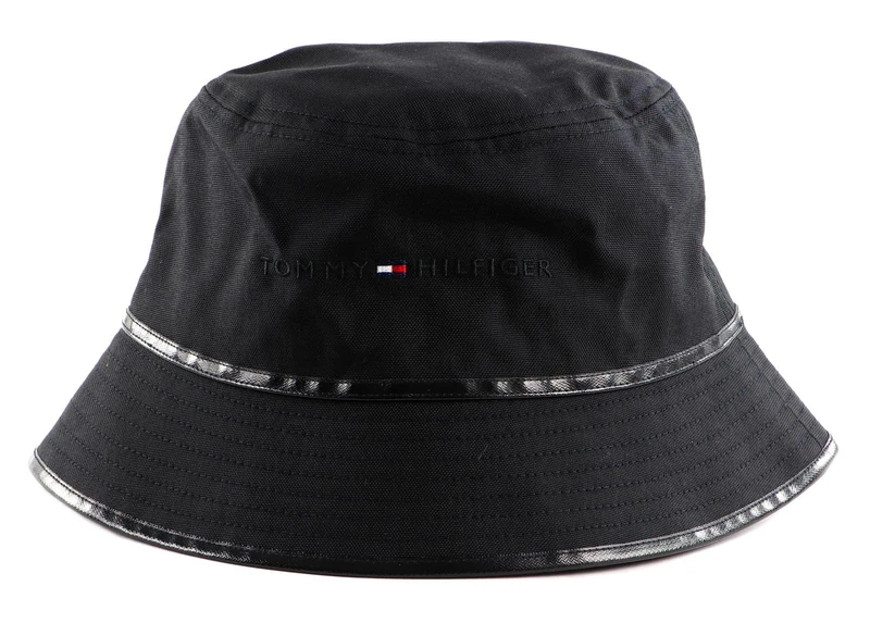 Tommy Hilfiger Men's Th Cordura Bucket Am0am11369 Hats, Black (Black), One Size