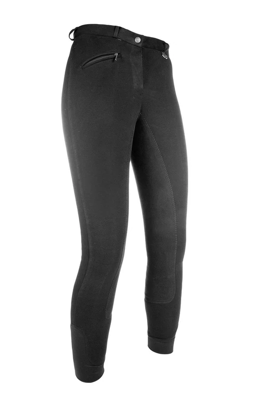 HKM Women's Alice Silicone Full seat Riding Leggings, Deep Blue, 28