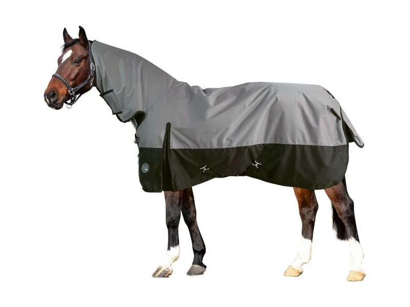 HKM Scandinavia Horse Rugs & Blankets Grey Black 165 - Image 1