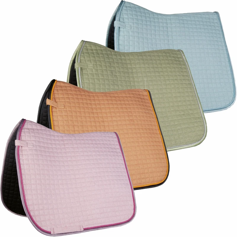 HKM Livia Full Saddle Pads Orange PonyViels.