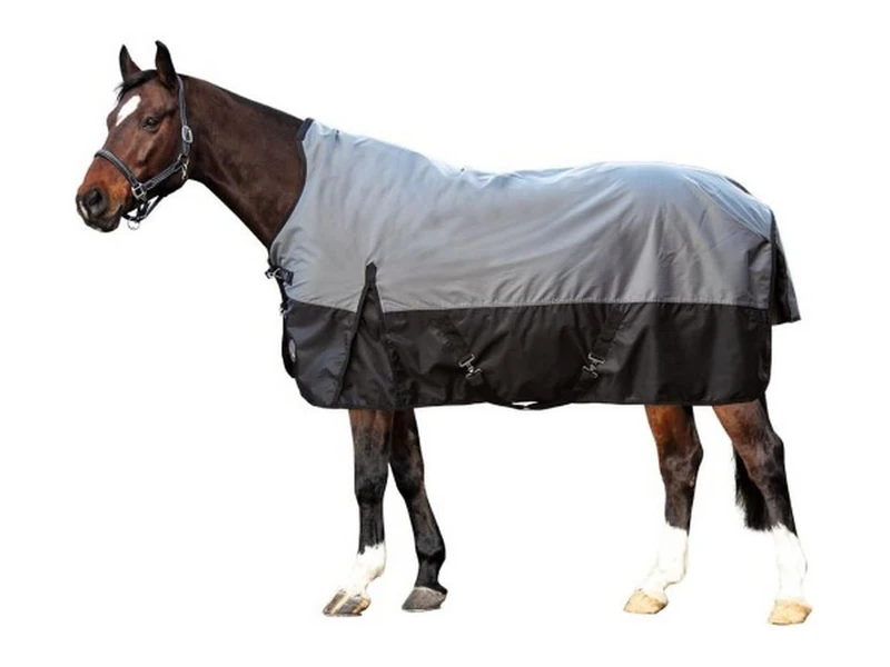 HKM Scandinavia Horse Rugs & Blankets Grey Black 75 - Image 1