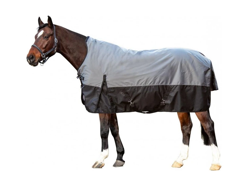 HKM Scandinavia Horse Rugs & Blankets Grey Black 145 - Image 1