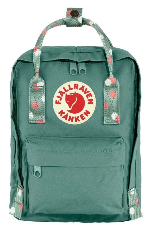 Fjällräven 23561 Kånken Mini Sports backpack Unisex Frost Green-Confetti Pattern OneSize