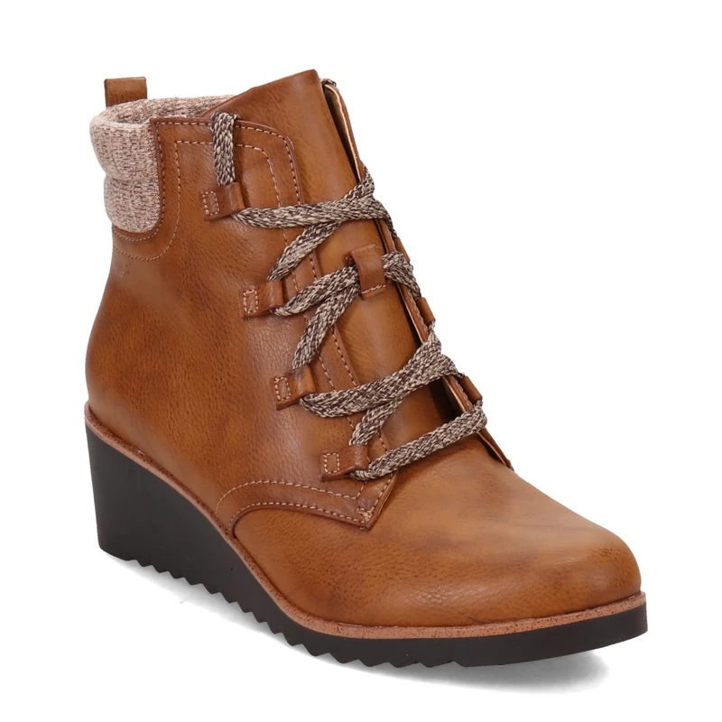 LifeStride Women's Zone Ankle Boot, Whiskey Brown, 9 UK