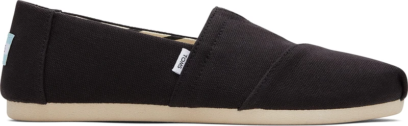 TOMS Heritage Canvas Alpargata Slip-On Shoes for Men & Women with CloudBound Foam Insoles, Eco-Friendly Materials