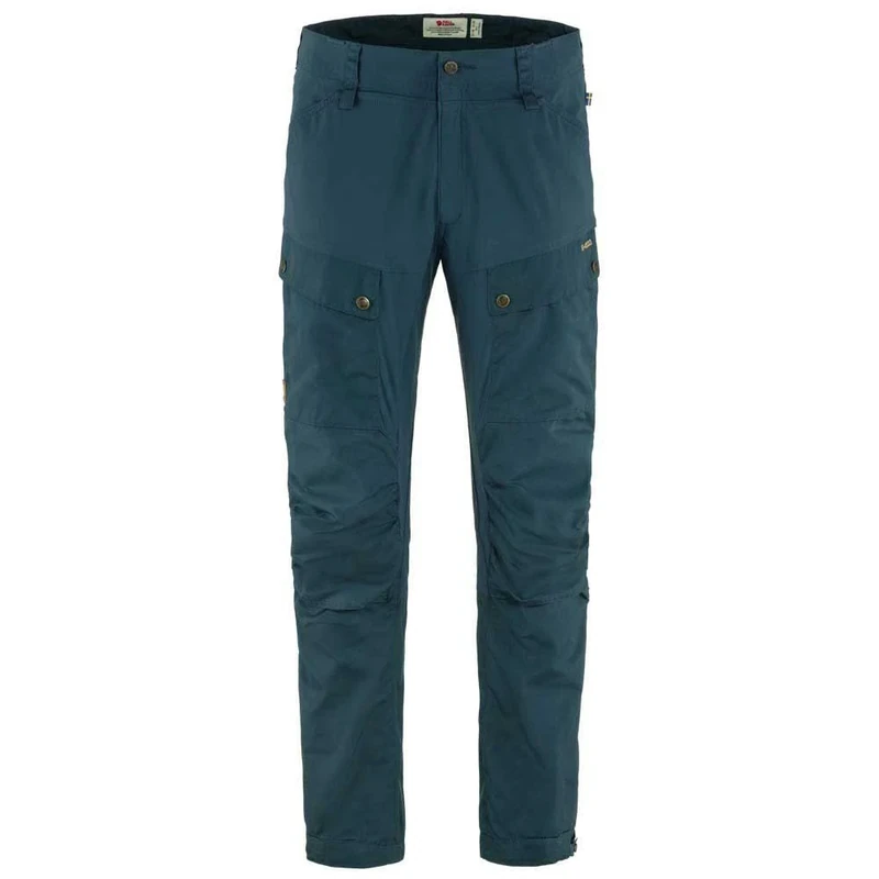 FJALLRAVEN Men's Keb Trousers M Reg, Mountain Blue, 42
