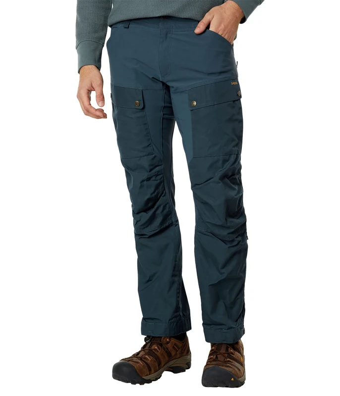 Fjallraven 85656-570-570 Keb Trousers M Long Pants Men's Mountain Blue-Mountain Blue Size 48