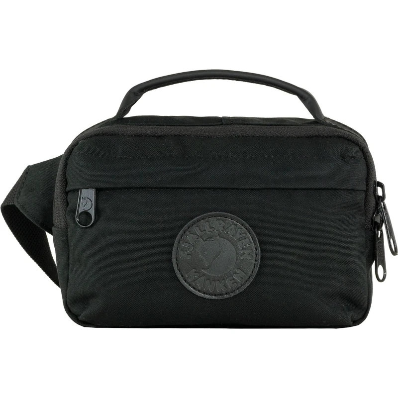 Fjallraven 23800-550 Kånken No. 2 Black Hip Pack Sports Pouch Unisex Black Size One Size
