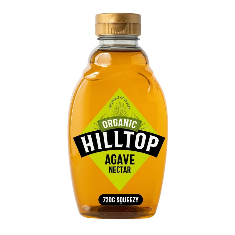 Hilltop Agave Nectar - Organic - Squeezy Bottle - 680g
