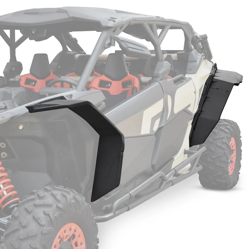 SAUTVS XXL Wider X3 Fender Flares, Upgraded Ultra Wide Mud Guards Extended Front & Rear Compatible with Can Am Maverick X3 / X3 MAX 2017-2025 Accessories, Replace OEM #715002973