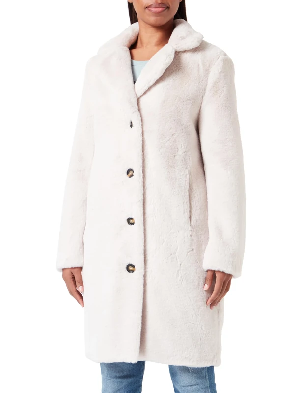 Oakwood Women's Cyber Coat, Off-White, XL