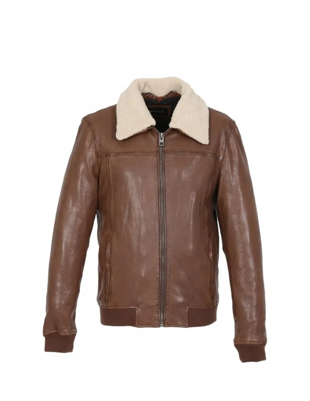 Oakwood Men's Trader Jacket, Tan, L