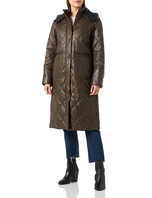 Oakwood Women's Escape Coat, Brown, XL