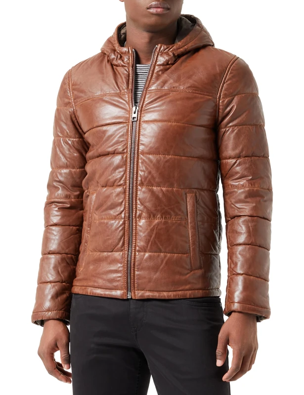 Oakwood Men's Sprint Jacket, Cognac, S