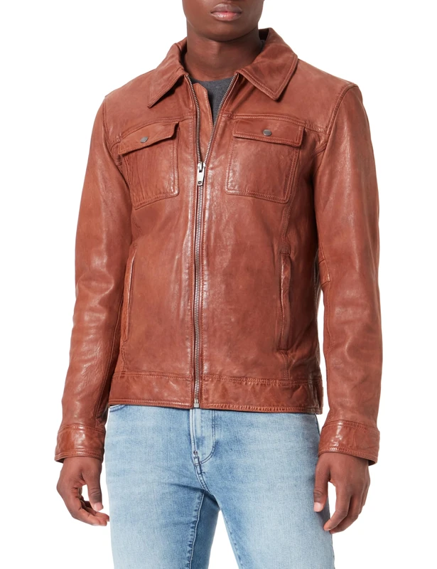 Oakwood Men's Stan 6 Jacket, Whisky, XL