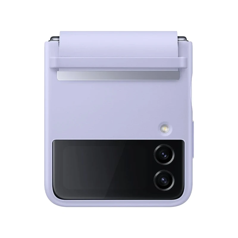 Samsung Galaxy Z Flip4 Official Flap Leather Cover - Serene Purple