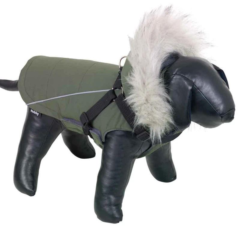 Nobby 64931 Mily 2-in-1 Dog Coat 48 cm Green