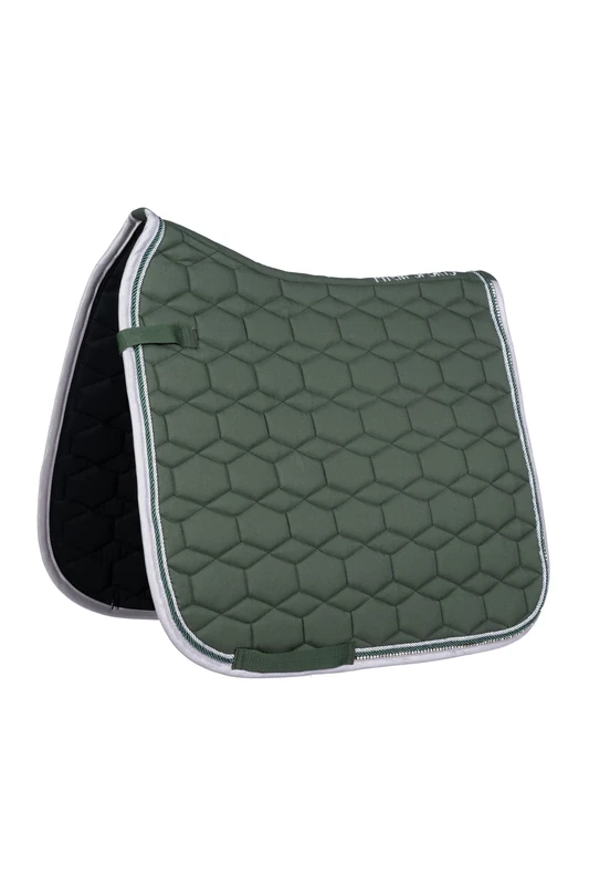 HKM Crystal Fashion Saddle Cloth Deep Green Dressage