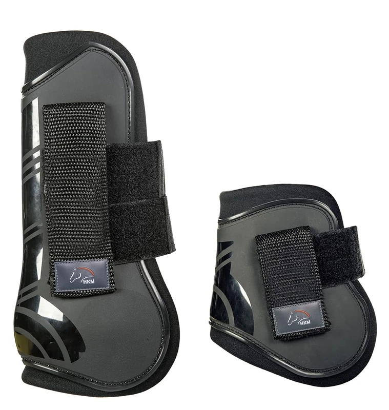 HKM Genua Set Of 4 Protection and Fetlock Boots Raspberry Full
