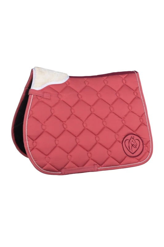 HKM Amelie Saddle Cloth Raspberry Pony Dressage
