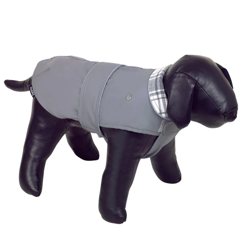 Nobby 64811 Sela Dog Coat 44 cm Grey