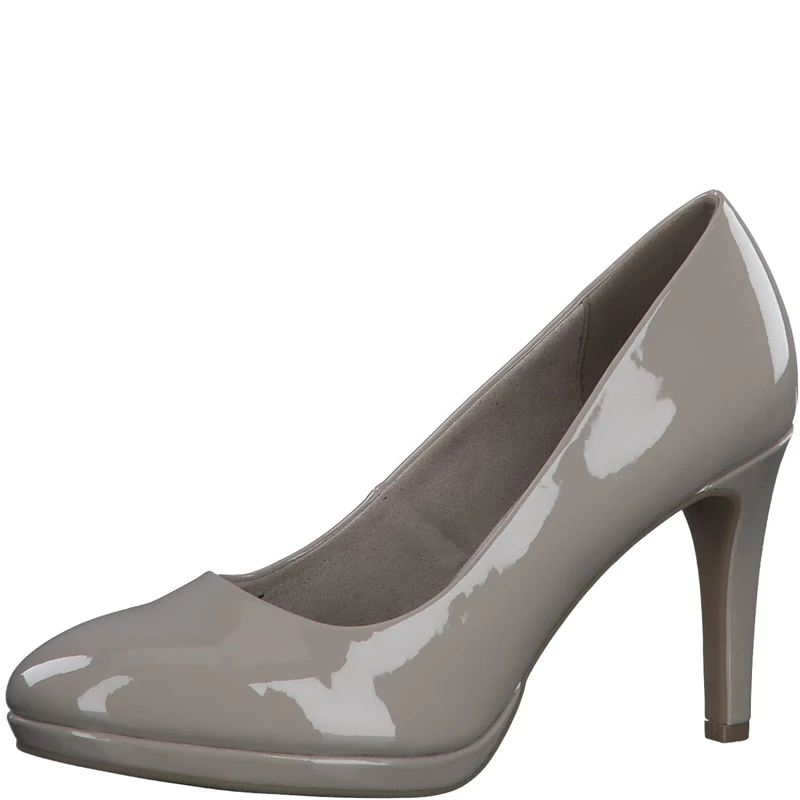s.Oliver Women's Court Shoes 5-22401-20, Taupe Patent., 7 UK