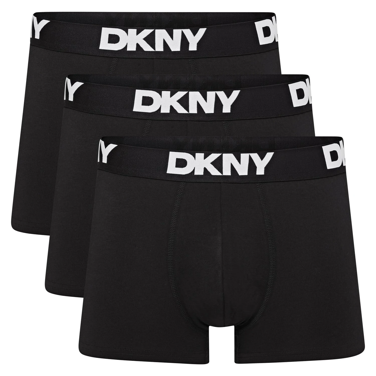 DKNY Men's Seattle Trunks, Black, S