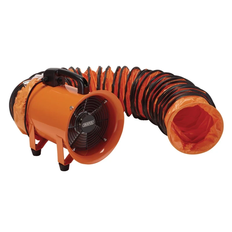 Draper 19406 Air Mover Ventilator, 8"/200mm, 180W