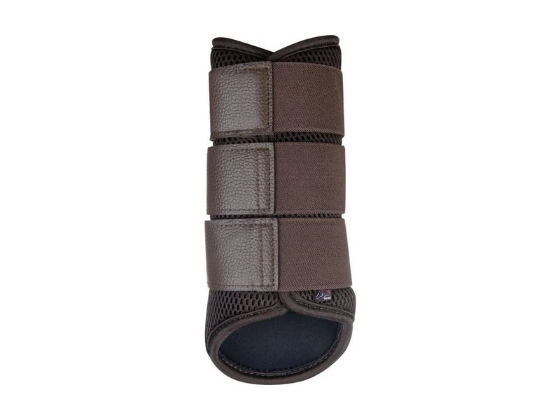 HKM Breath Protection Boots Brown One Size