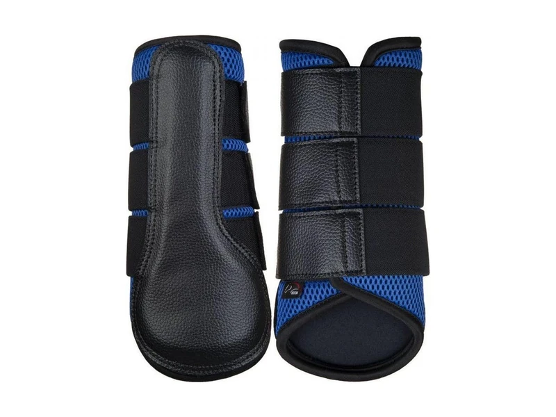HKM Breath Protection Boots Royal Blue/Black One Size