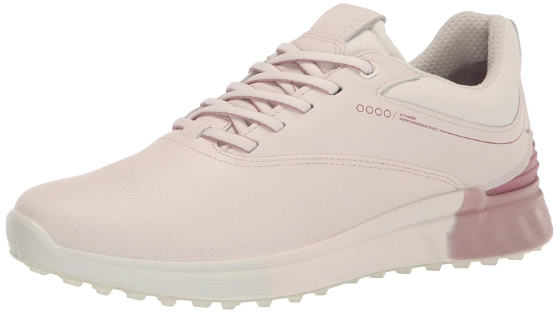 ECCO Womens S-Three Leather Gore-TEX Golf Shoes - Delicacy - 7.5 UK (41EU)