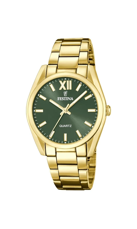 Festina Analog F20640/4, Gold, Bracelet