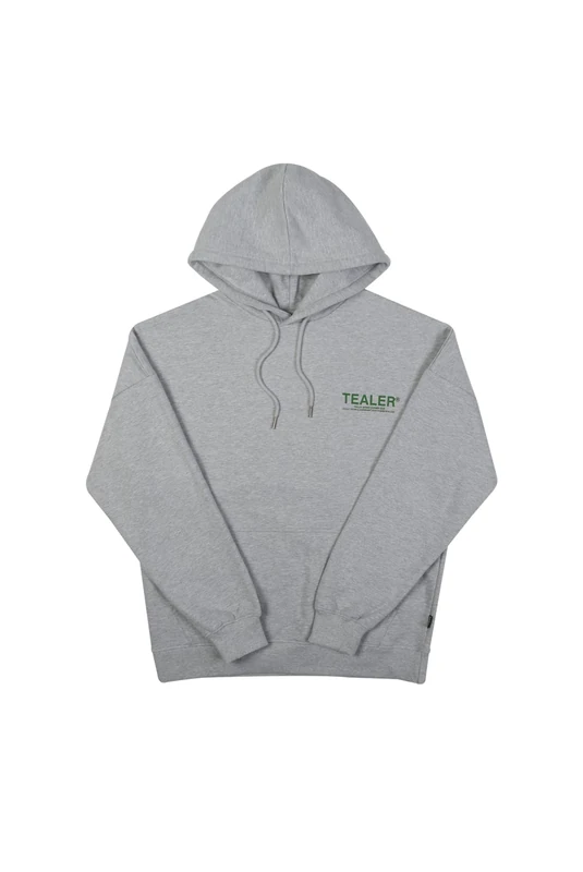 Tealer Basic Ss23 Hoodie Hooded Sweatshirt, Grey, M