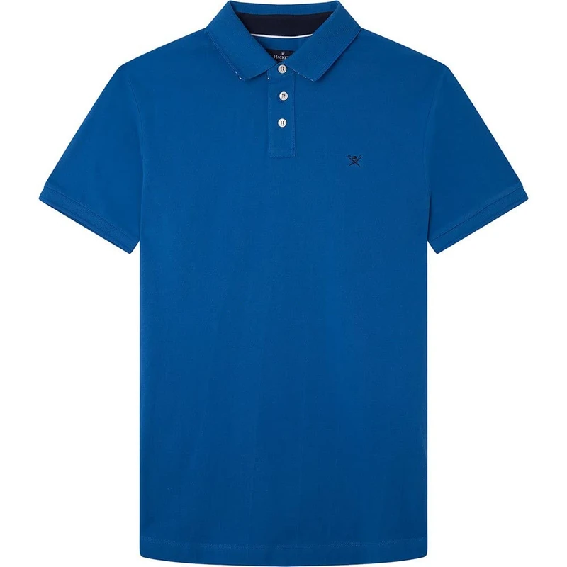 Hackett London Men's Swim Trim Polo Shirt, Bleu, S